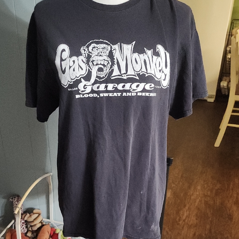 Gas Monkey Garage Black Short Sleeve Tee